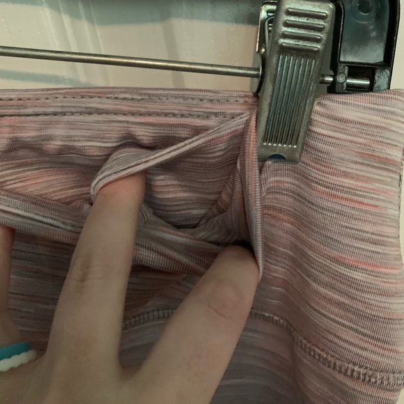 RBX Pink/Purple Capri Leggings - Picture 3 of 3